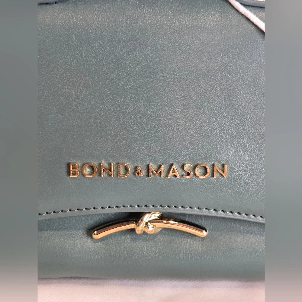Bond & Mason "The Kimberley" Teal/Green Bag - Picture 2 of 11